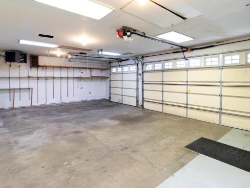 3+ car insulated and heated garage