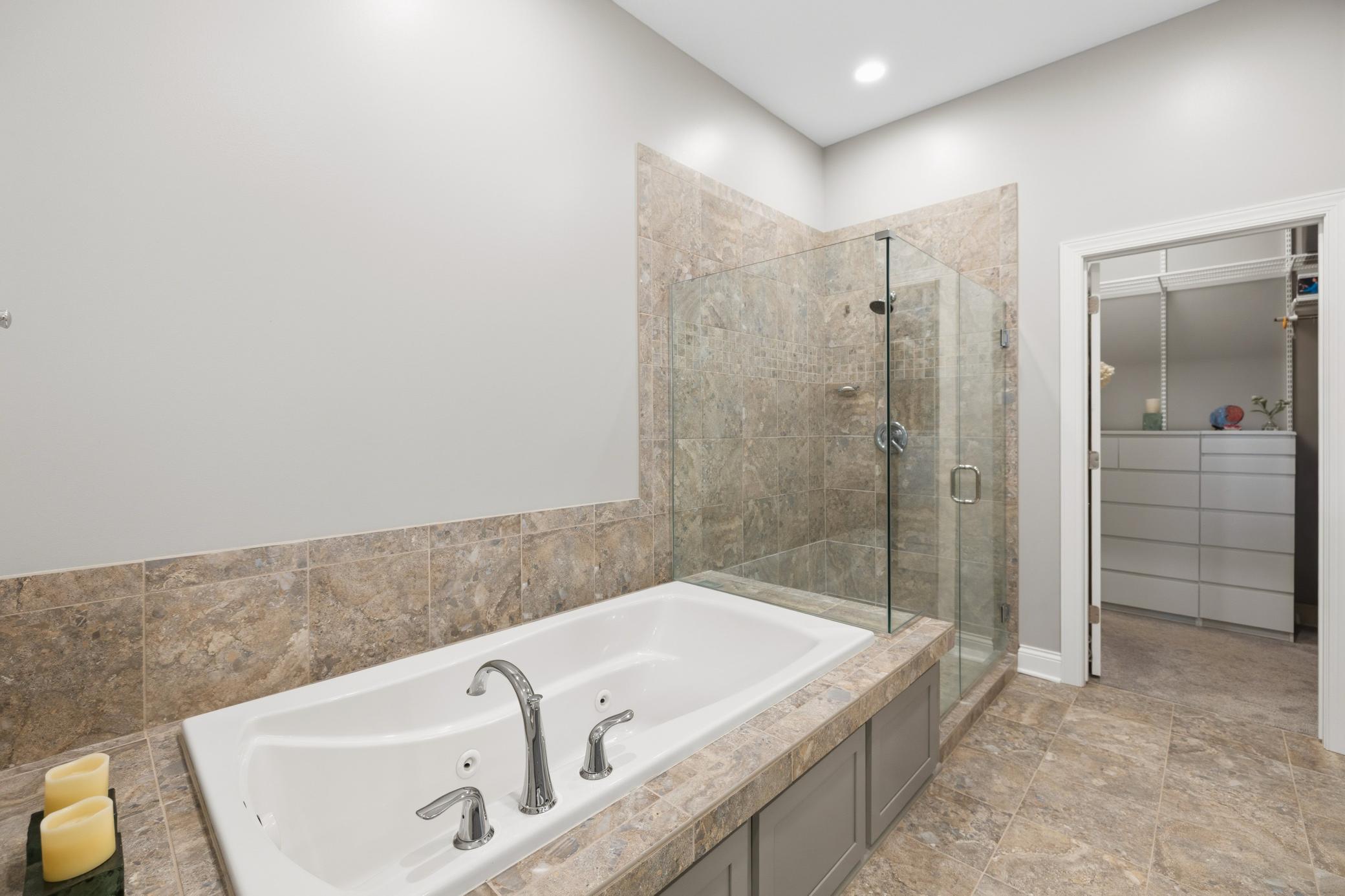 Primary Bath - Tub and Shower