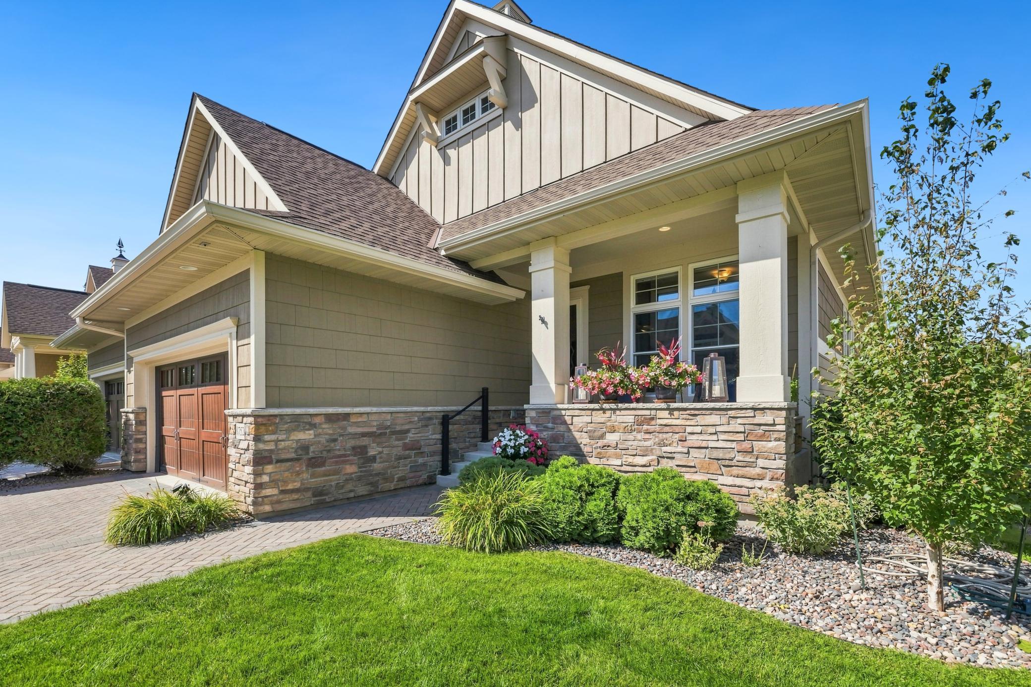 Front Exterior - Porch and Landscaping