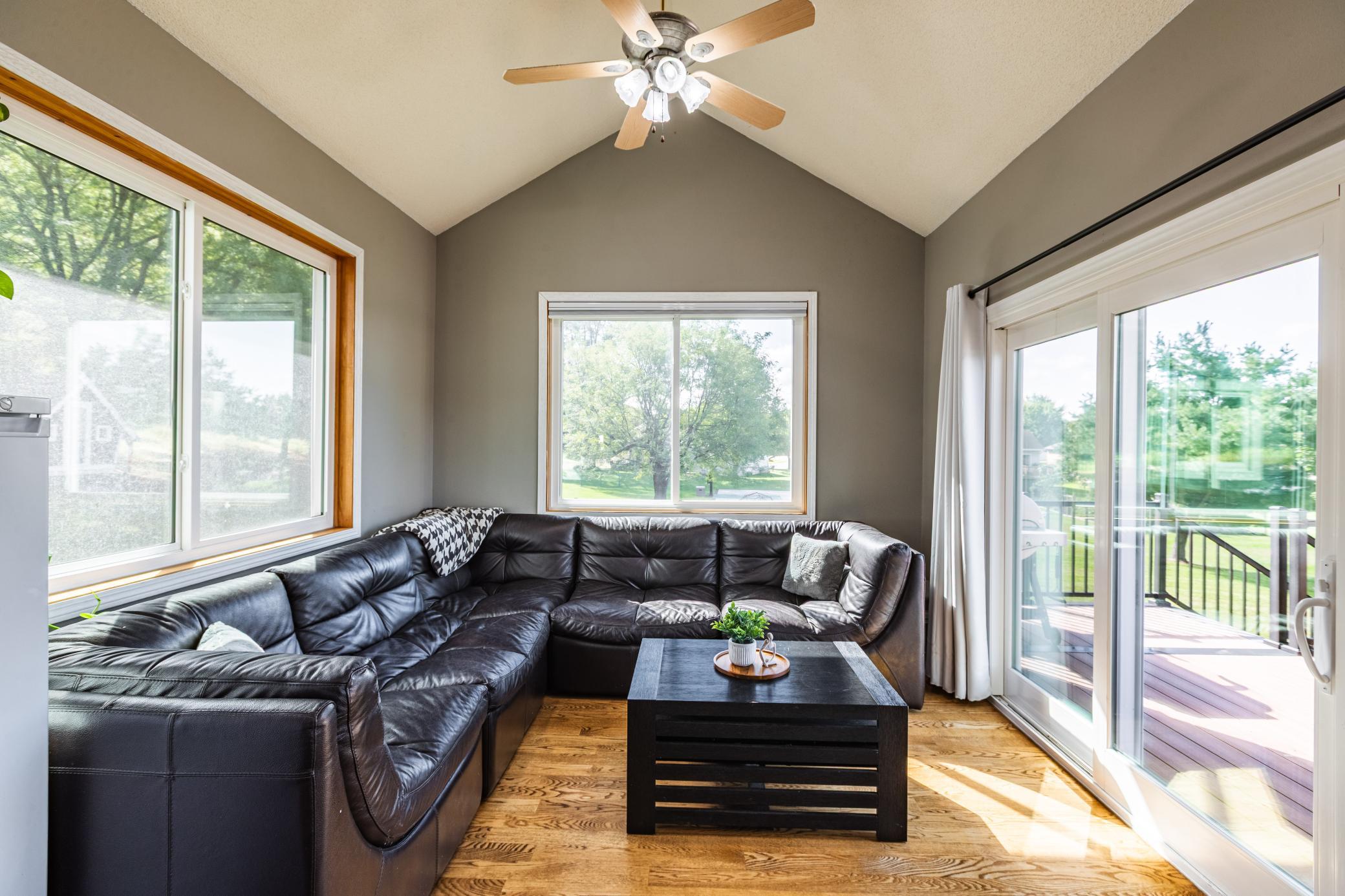 SUNROOM OFF KITCHEN