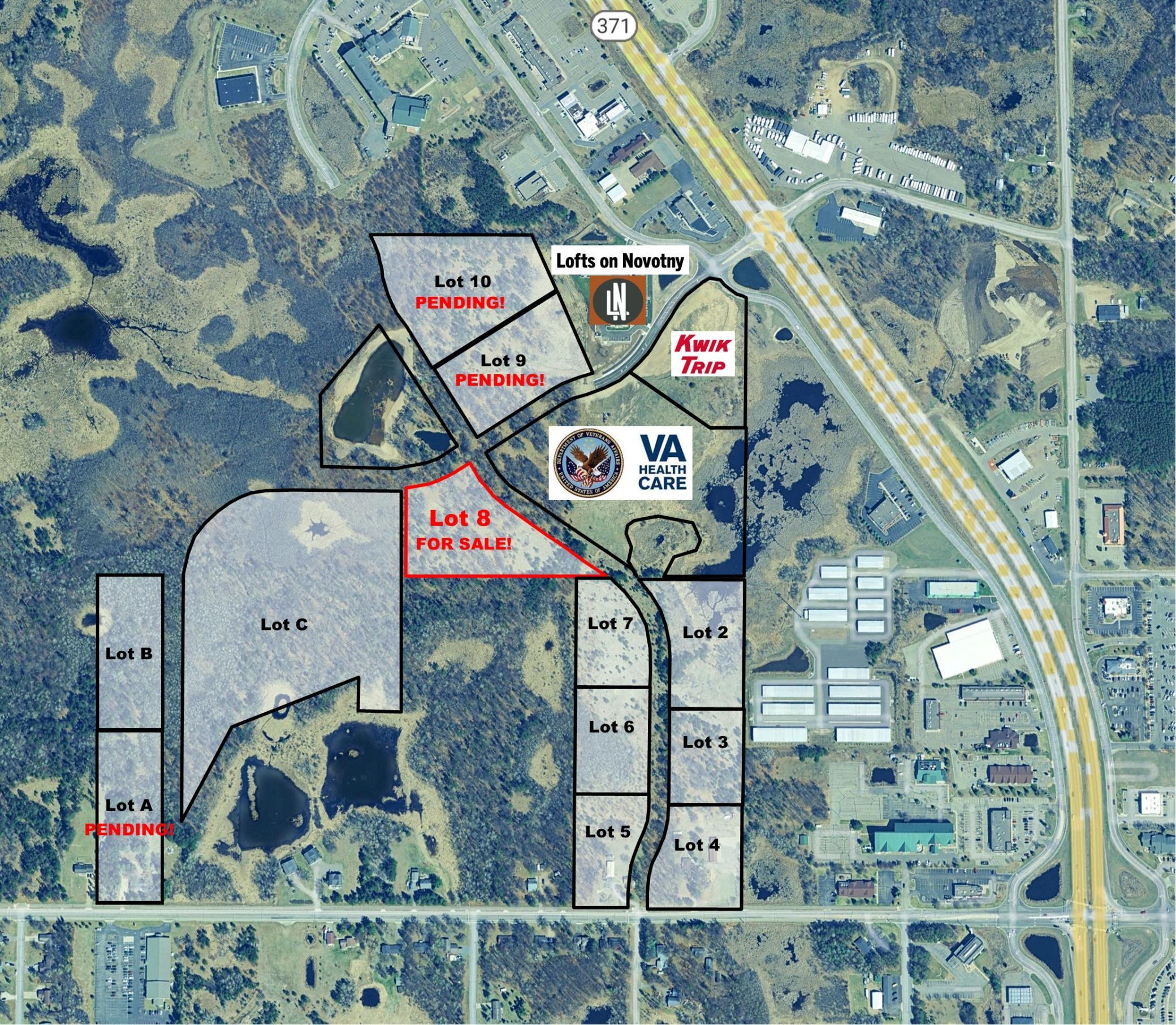 Property photo for Lot 8 Novotny Road, Baxter, MN 56425