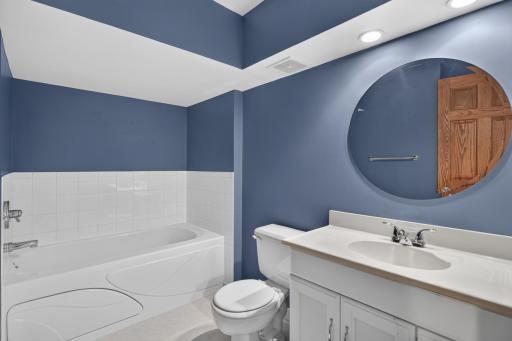 Lower full bathroom