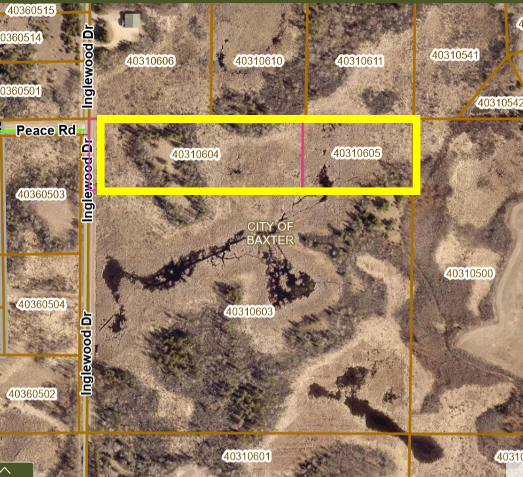 Property photo for 9.24 Acres Inglewood Drive, Baxter, MN 56401