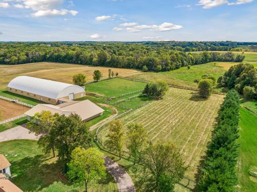 Expansive acreage offers room for animals, recreation, farming or simply enjoying the privacy and open countryside.