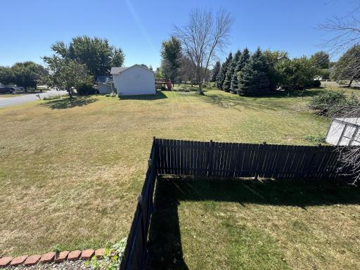 More lot space on other side of fence