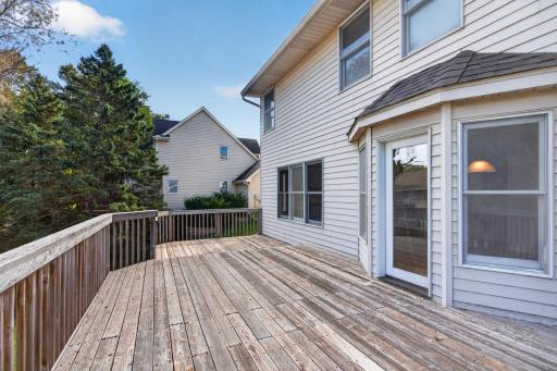 Large Deck - Treated with minerals to create a weather resistant and strong deck