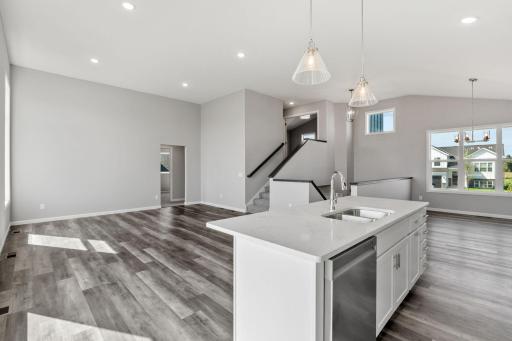 Photo shows the same floor plan but not the actual home. Variations will occur. Photos of actual home will be uploaded when home has been completed and cleaned.