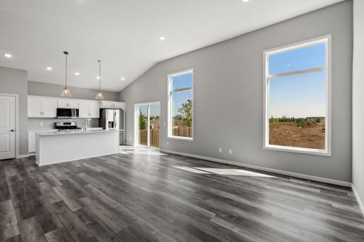Photo shows the same floor plan but not the actual home. Variations will occur. Photos of actual home will be uploaded when home has been completed and cleaned.