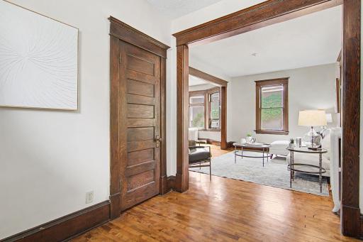 Entry room off the large mudroom