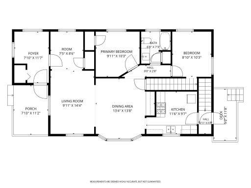 Main Level Floor Plan