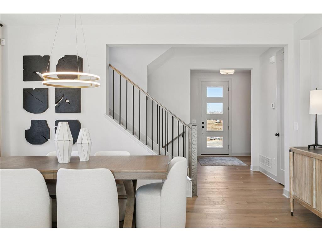 Photo of model home, not all options may be included