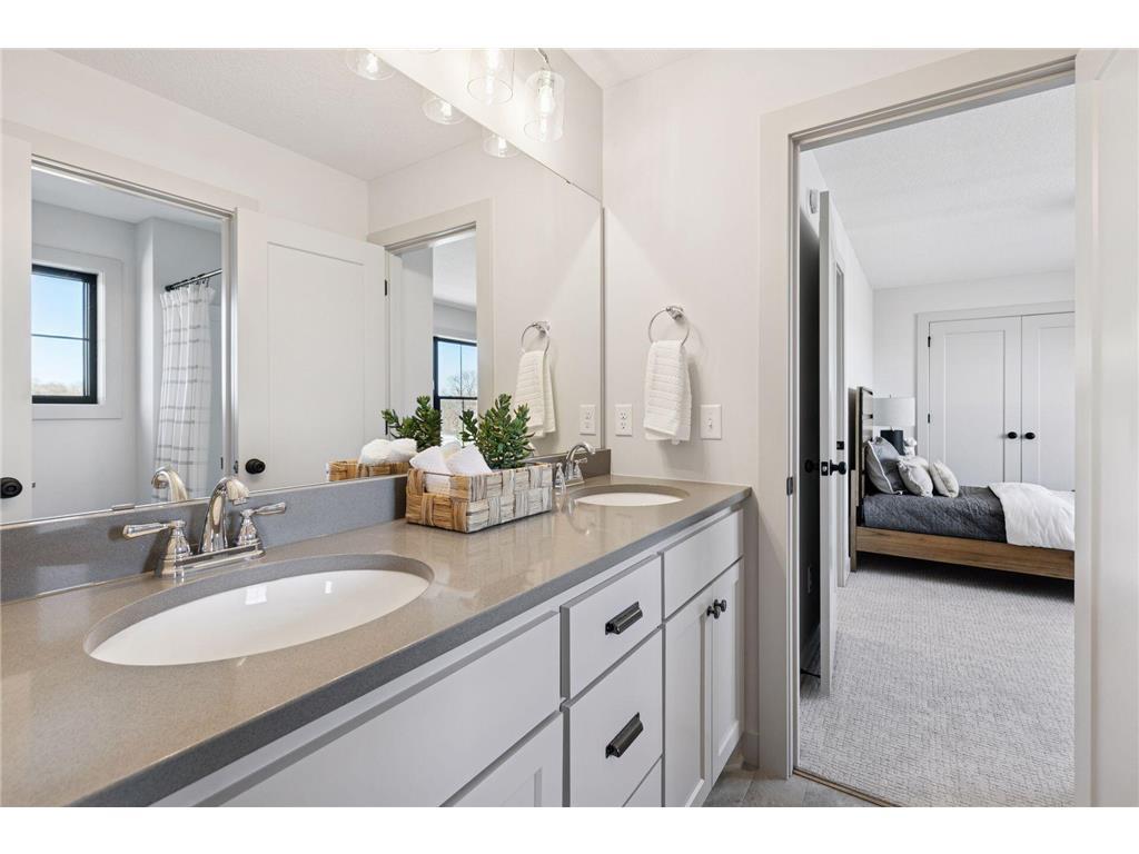 Photo of model home, not all options may be included