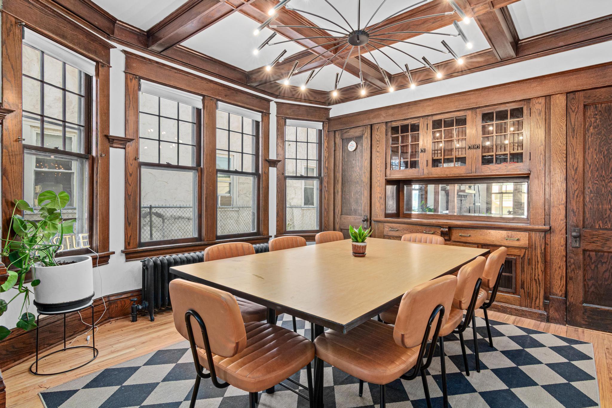 Oversized dining room