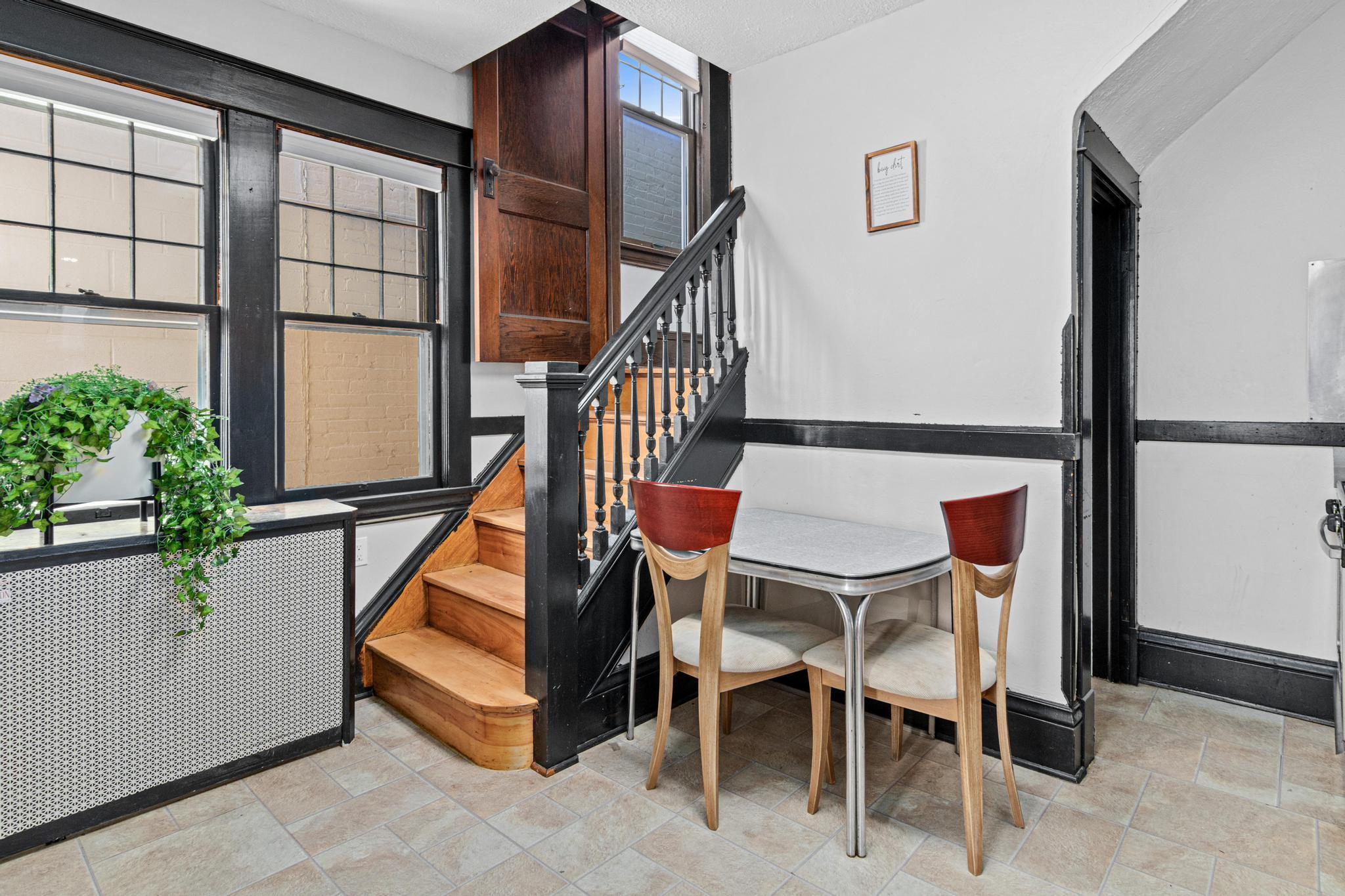 Dual Stair option creates a unique flow