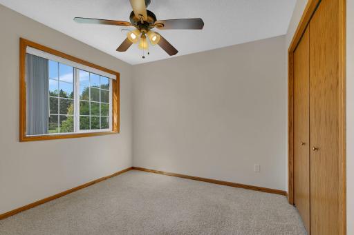 2nd bedroom with plenty of closet space