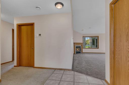 Huge entry with big closet ~ a perfect landing spot