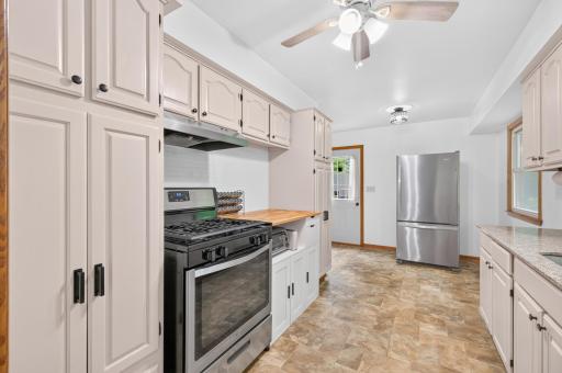 Updated Kitchen, new appliances and room for an eat-in kitchen if preferred