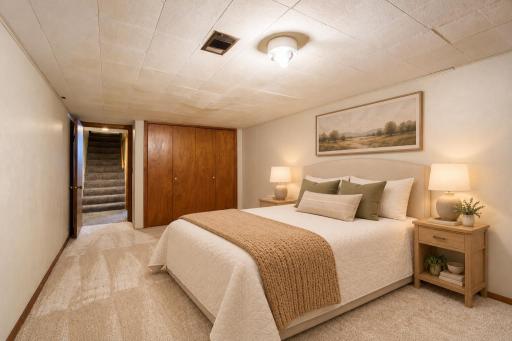Virtually staged; furnishings and decor digitally added.