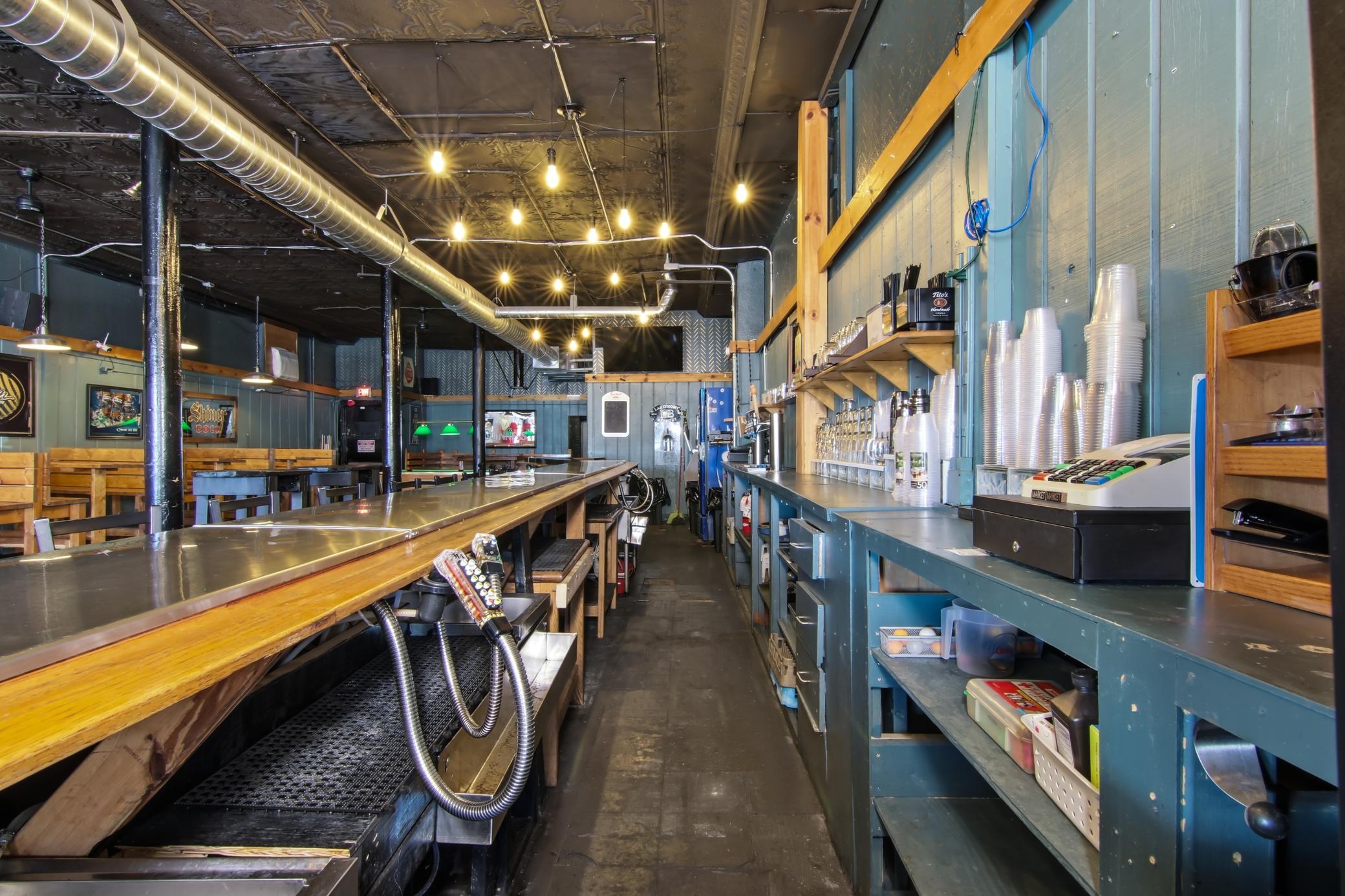 View From Behind Existing Bar!