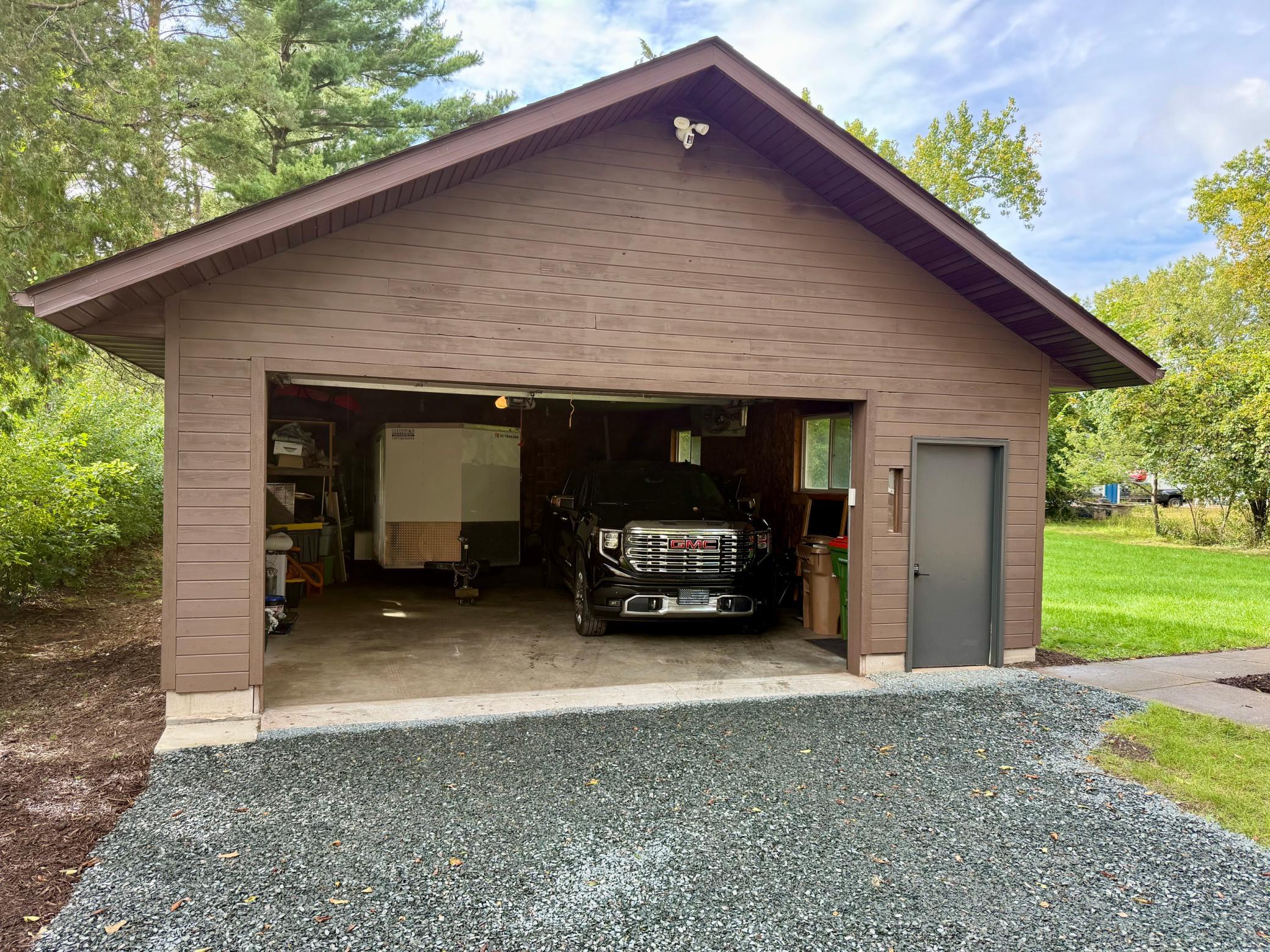 4 Car tandem garage