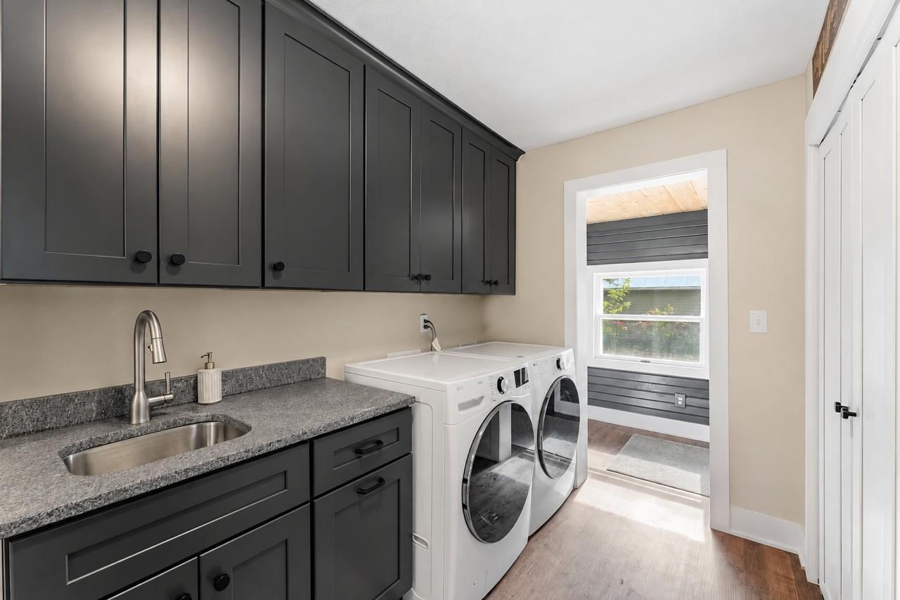 Main floor laundry