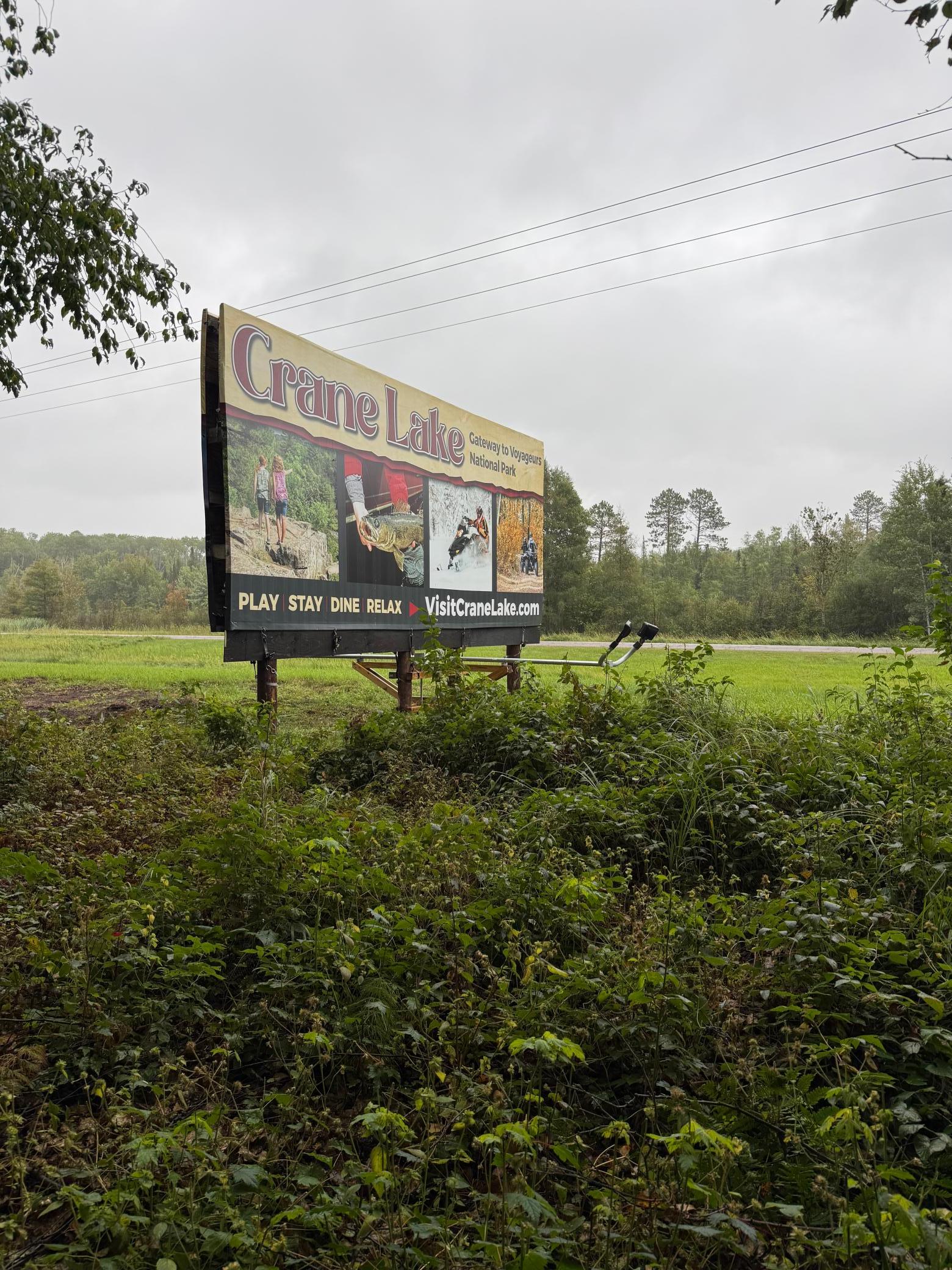 Billboard lease that provides income.