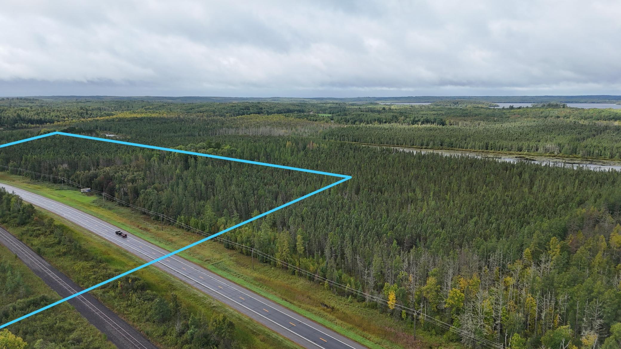 Property lines estimated