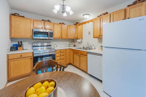 Eat in Kitchen with plenty of Storage!