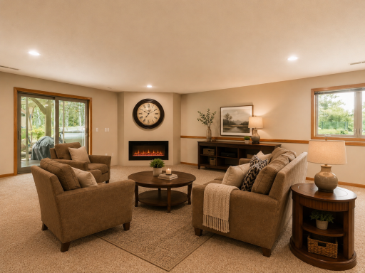AI Staged - 3rd floor Family Room
