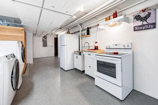 Second kitchen.