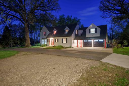 Heated & air-conditioned garage.