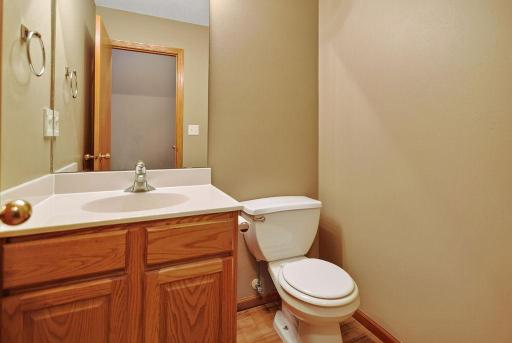 Main level half bath