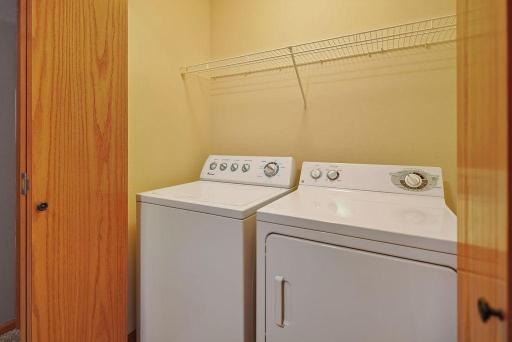 Upper level laundry