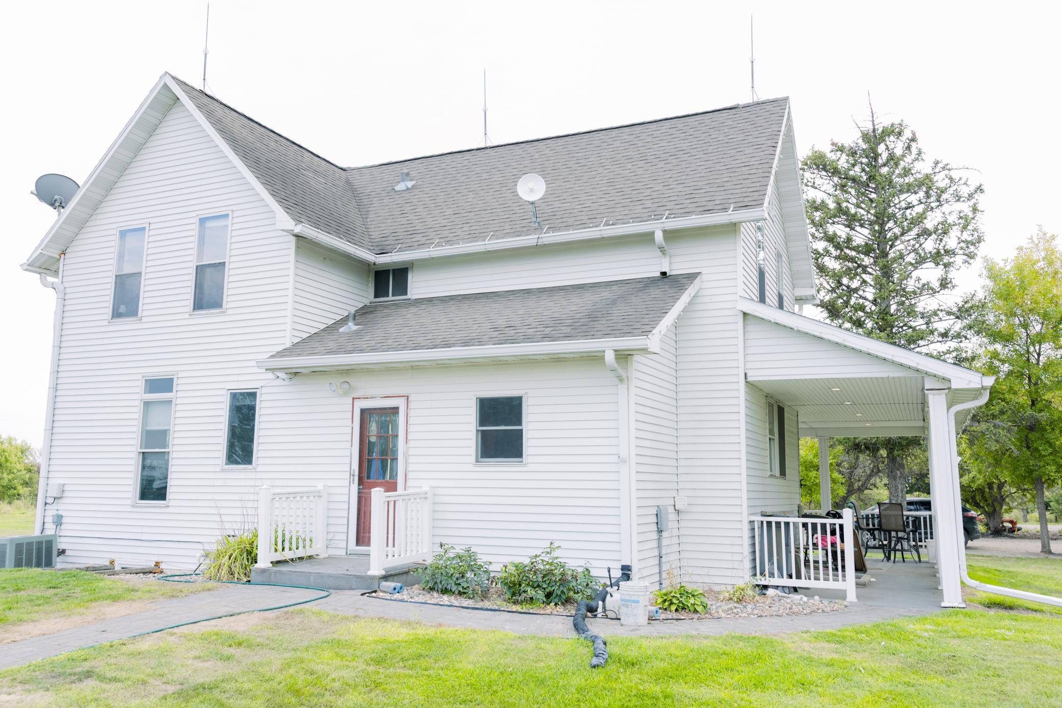 Side of house