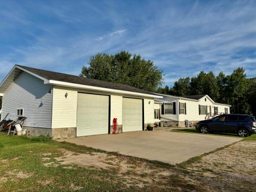 Spacious attached garage