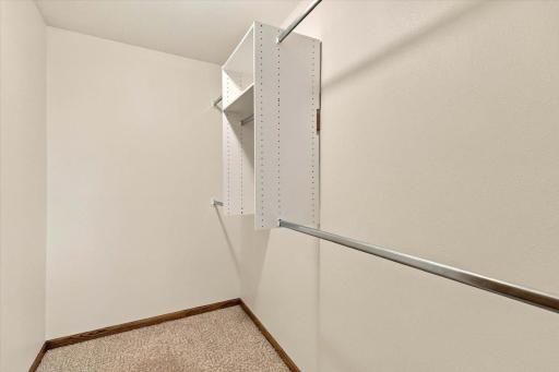 Primary closet