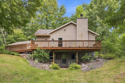 Deck and walk out view
