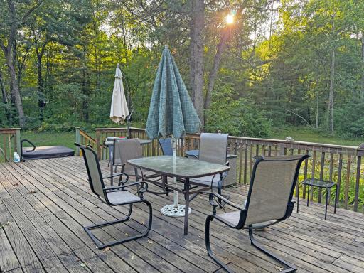 Pretty sunsets from the back deck