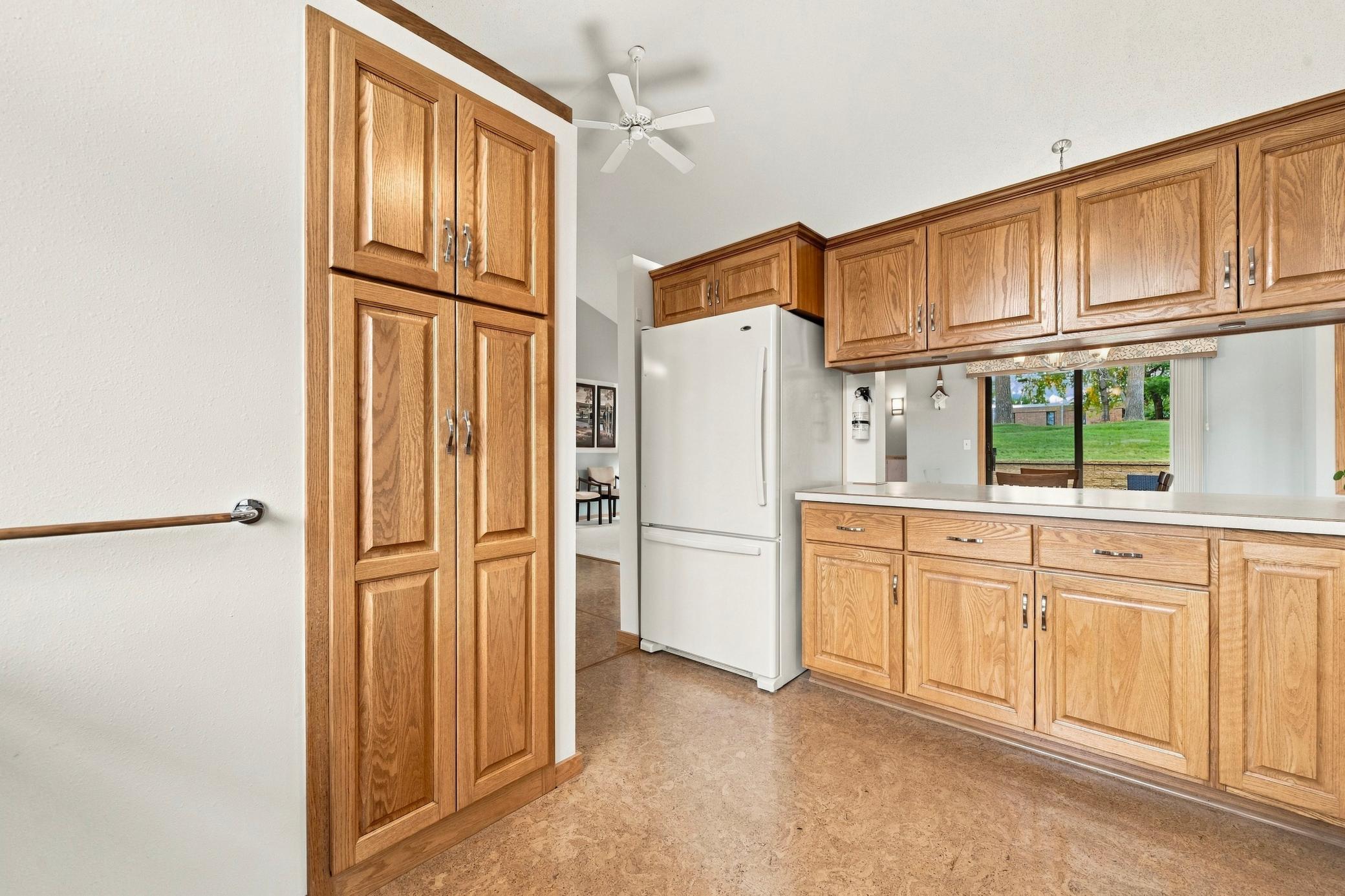 Pantry provides even more storage!