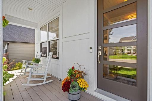 Enjoy quiet evenings on the front porch.