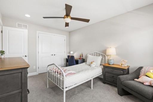 2nd of 3 additional bedrooms on the upper level.