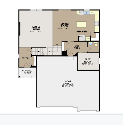 Richmond floorplan main level