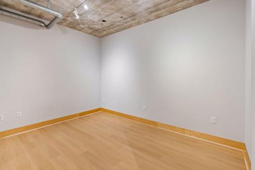Large second bedroom with flexible space use