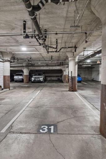 Parking Space 31 included with EV Charger and Bike Rack