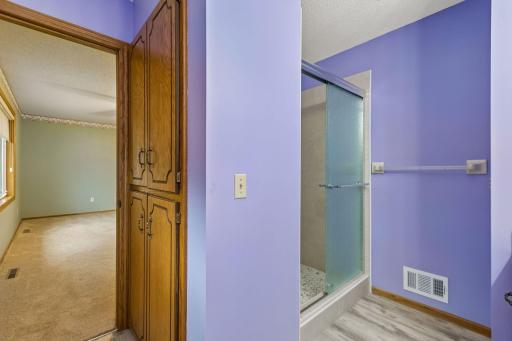 Shower tiles have been recently remodeled!