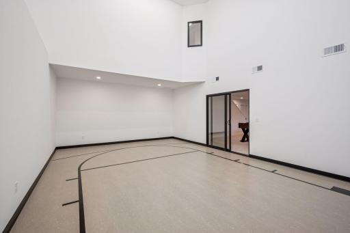 The Superior Sport offers an exciting two story sport center! More than just basketball, imagine all the fun your friends and family can enjoy in this flex space. From movie nights to inflatables, it is the perfect space to make memories!