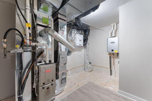Mechanical and storage space.