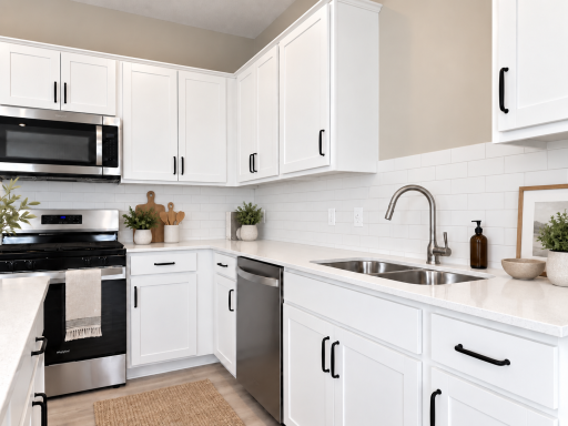 Loads of countertop space for cooking and baking. *Photo of similar home. Virtually staged.