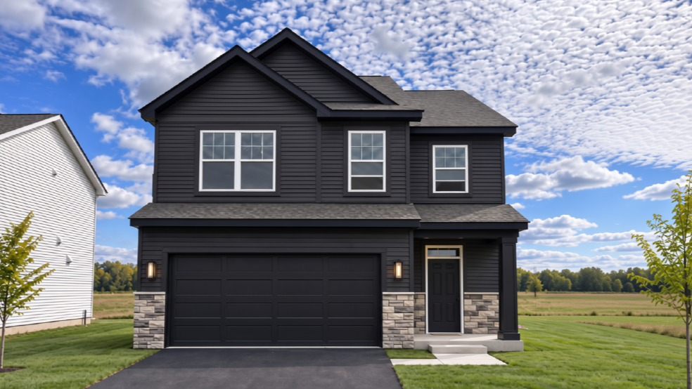 Welcome to The Louisville at 925 Greenlawn Ave at Greywood in Delano! This is a 4 bed, 3 bath home with a main floor office. *Photo of similar home. Virtually staged.