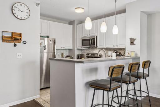 Bright updated kitchen